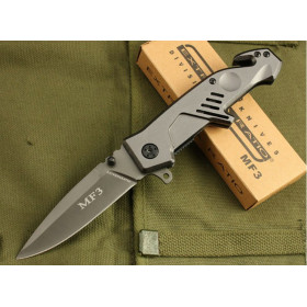 OEM EXTREMA RATIO MF3 ASH TITANIUM FOLDING BLADE KNIFE UDTEK00156